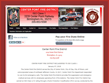 Tablet Screenshot of centerpointfire.com